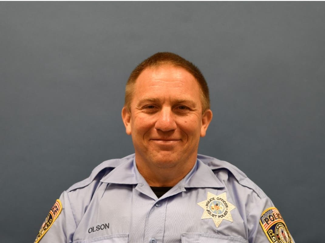 In May Joliet's police and fire board rejected Olson being made a sergeant, but an arbitrator issued a ruling this week overruling that decision. 