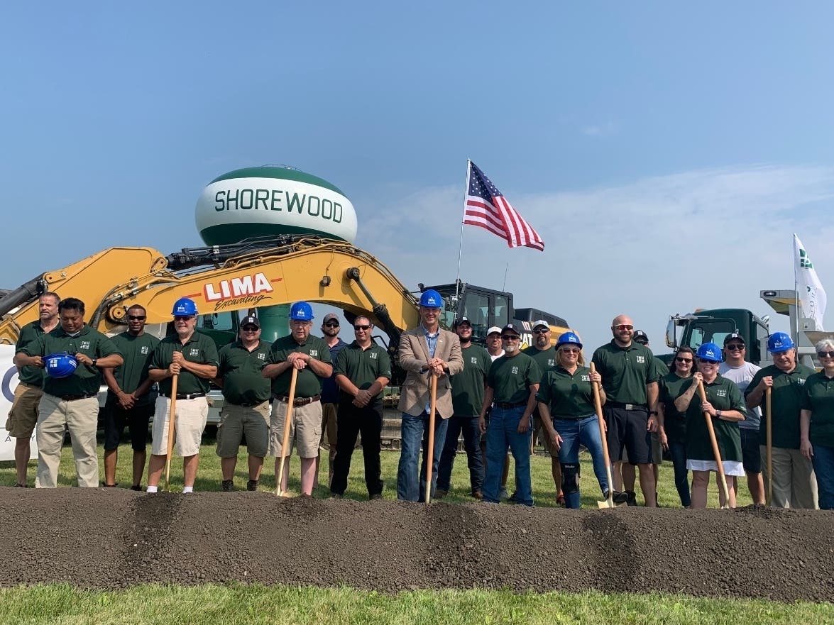 Paciifc Construction will construct a new public works building for the village of Shorewood along West Mound Road near Shorewood's water tower. 
