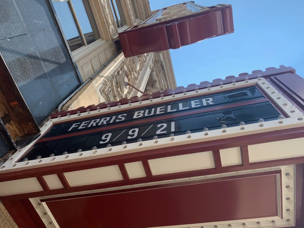 The Reels at the Rialto will kick off with Ferris Bueller's Day Off. 