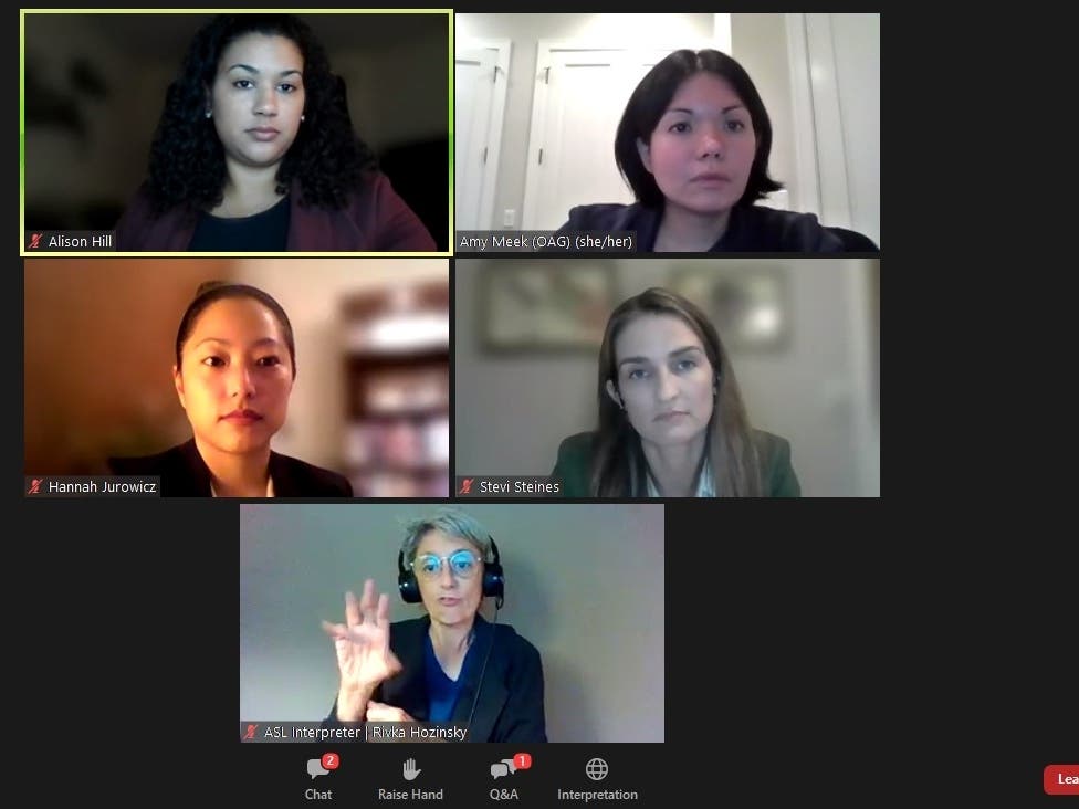 Lawyers for Attorney General Kwame Raoul held a Zoom town hall meeting Thursday to discuss their investigation into allegations of Joliet police misconduct, excessive force, improper traffic stops, searches, seizures and arrests. 