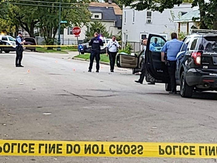 An 18-year-old woman was shot in the head on Thursday afternoon in Joliet. 