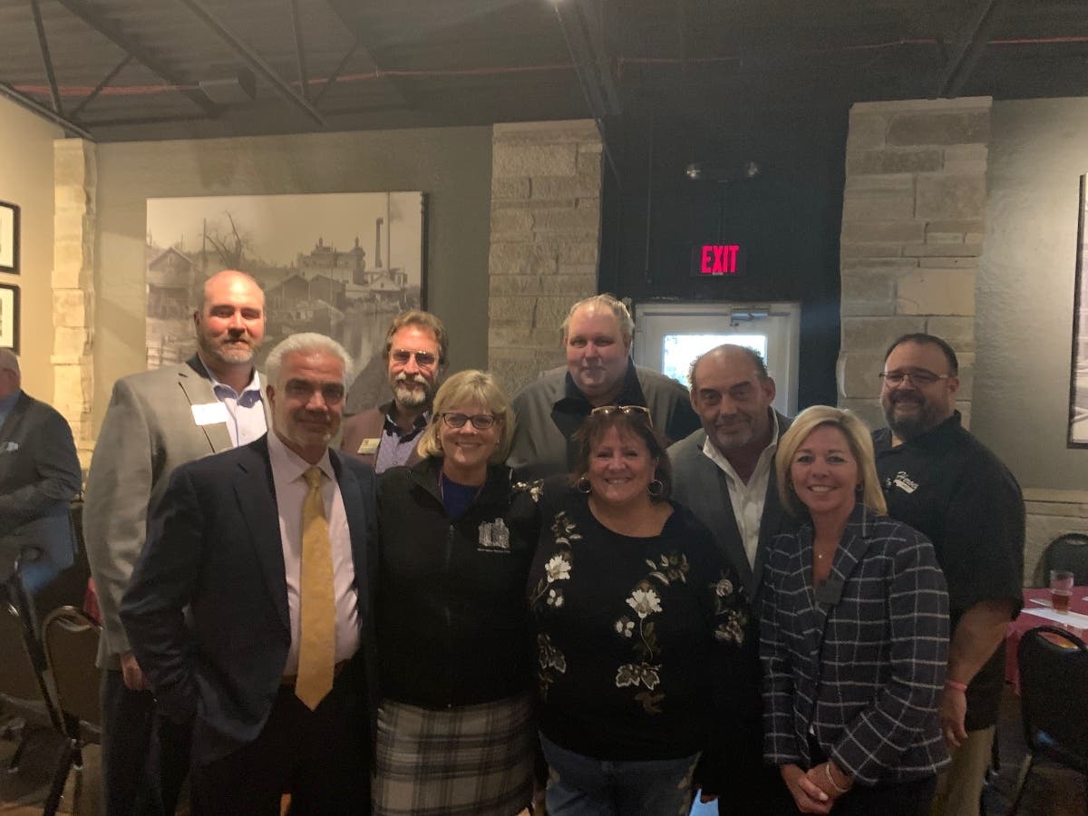 The Joliet's Chamber new Food and Beverage Association held its first meeting Tuesday at Heroes West. At least 80 attended including Joliet's mayor and Will County's Executive. 