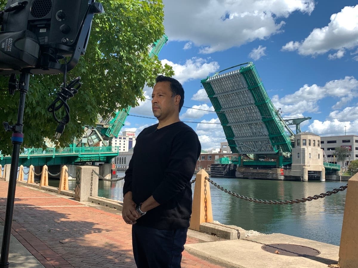 Joliet Police Sgt. Javier Esqueda was stripped of his police powers more than a year ago. 