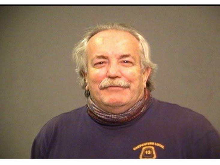 Joliet police officers arrested 64-year-old Plainfield resident Peter Steinys following a confrontation inside the Hawk Auto Group on West Jefferson Street, authorities said.