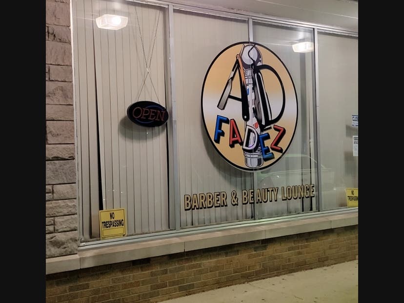 Joliet police say an accidental shooting left two people injured from this barbershop in the 1000 block of West Jefferson Street.