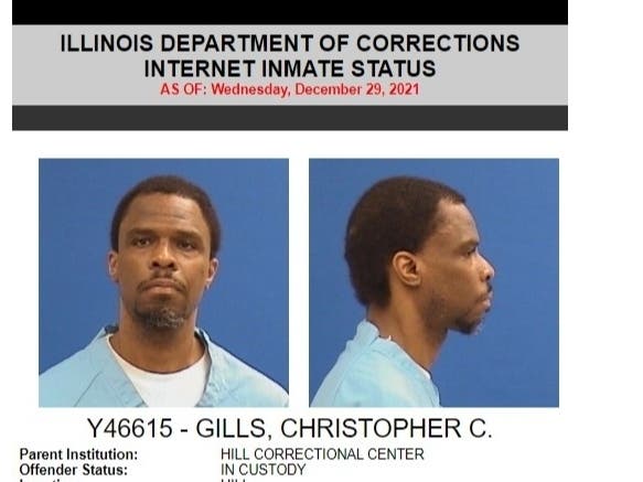 In July, Christopher Gills was sentenced to prison for the October 28, 2017 non-fatal shooting of a Joliet Township woman at her home in the 2400 block of Meridian Drive.