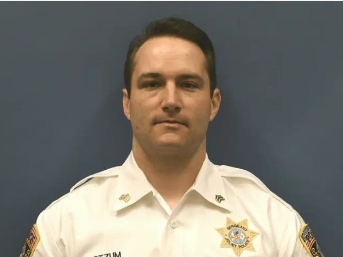 Lt. Chris Botzum was promoted to deputy chief at the Joliet Police Department on Thursday. 