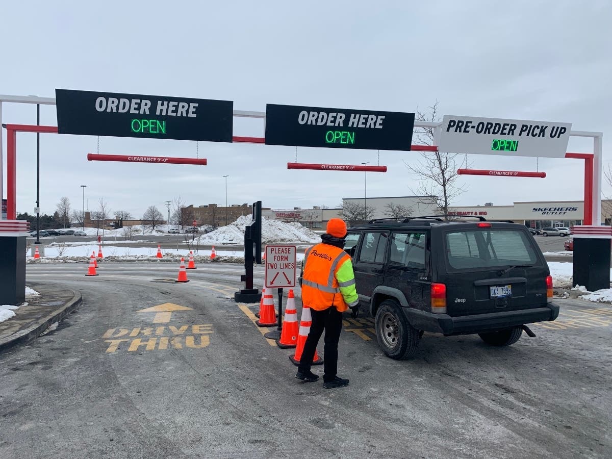 The new Portillo's Pick Up in Joliet, a triple-drive thru, has its grand opening at 10:30 a.m. Feb. 1. It's at 1444 North Larkin Ave. in the North Ridge Plaza. 