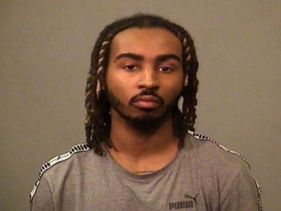 Michael Severado Jr., 27, has been arrested by Joliet police on aggravated battery charges. 