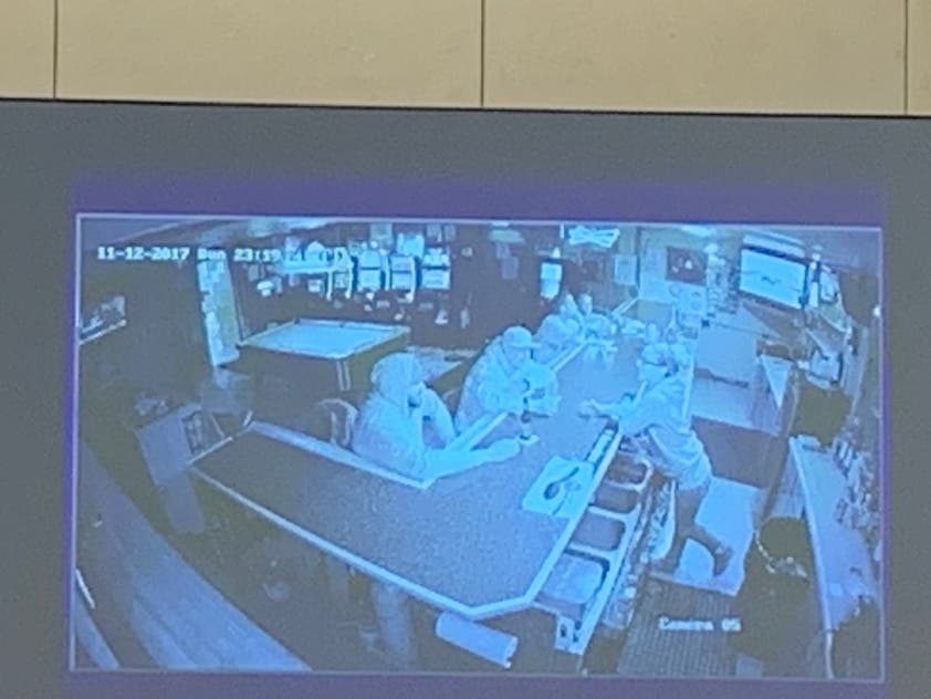 On her last night alive, Katie Kearns of Mokena tended bar at Woody's on Joliet's east side. It's a biker bar for the Joliet Outlaws, prosecutors told the jury. 