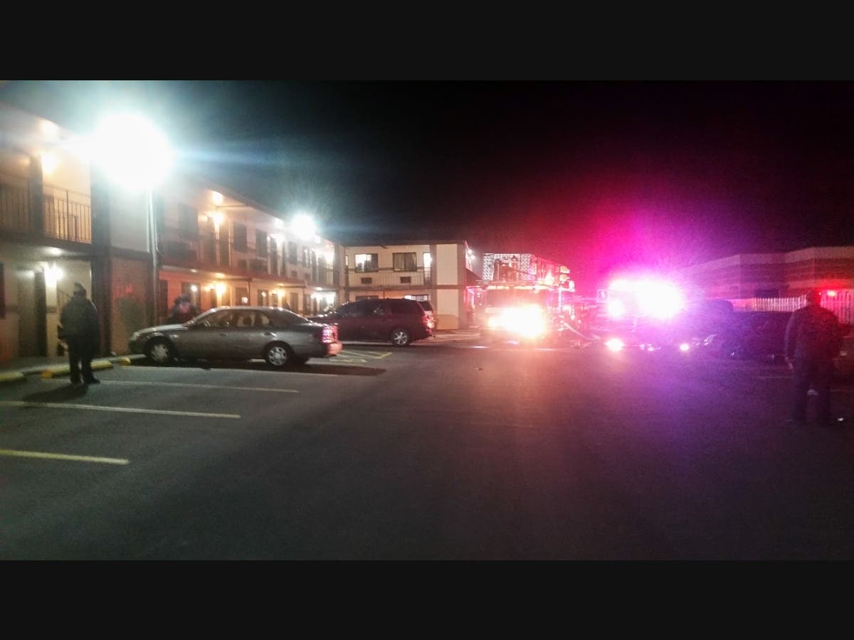 Tuesday night's fire at the Star Inn Hotel on Joliet's West Jefferson Street. 