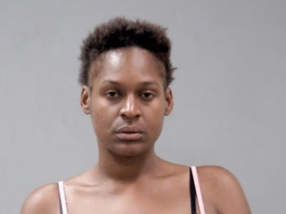 Jasmine  Morrow, now 36, faces aggravated battery charges as well as criminal damage to state supported property charges. Her bail is $10,000. 