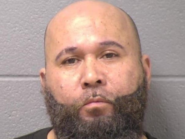 Jermaine Mandley, 47, of Bolingbrook was booked into the Will County Jail on Tuesday night. He faces three counts of first-degree murder in Maya Smith's Joliet slaying. 