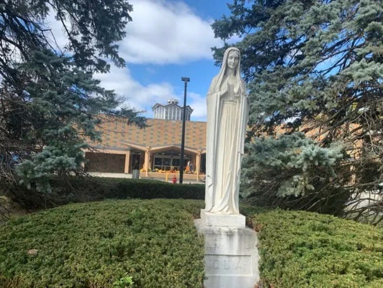 The Our Lady of Angels retirement home has been at 1201 Wyoming Avenue on Joliet’s west side since 1960. 