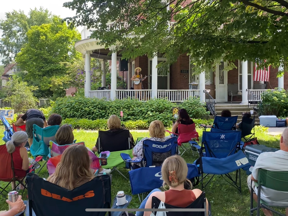 Joliet's Free Porch and Park Music Fest Set For Cathedral Area Joliet