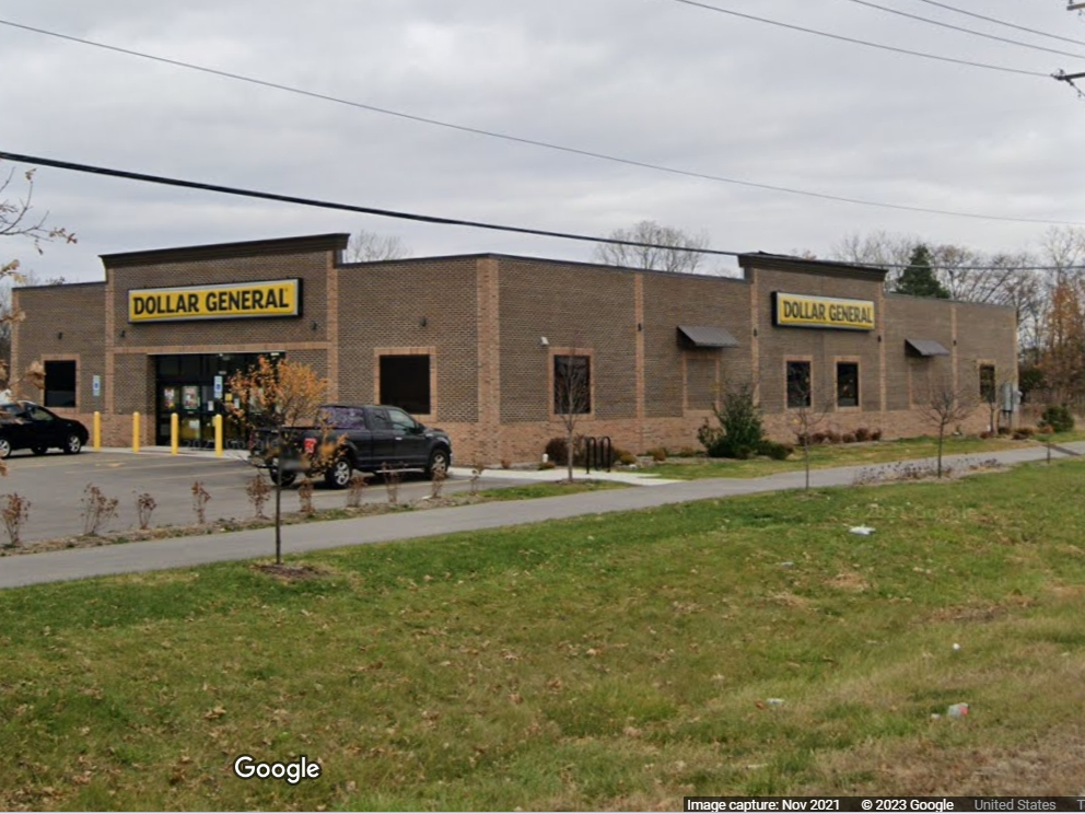 This Channahon Dollar General, on Route 6, was robbed of about $1,800 on Friday the 13th, according to the Morris news radio station WCSJ. The robber got away. 
