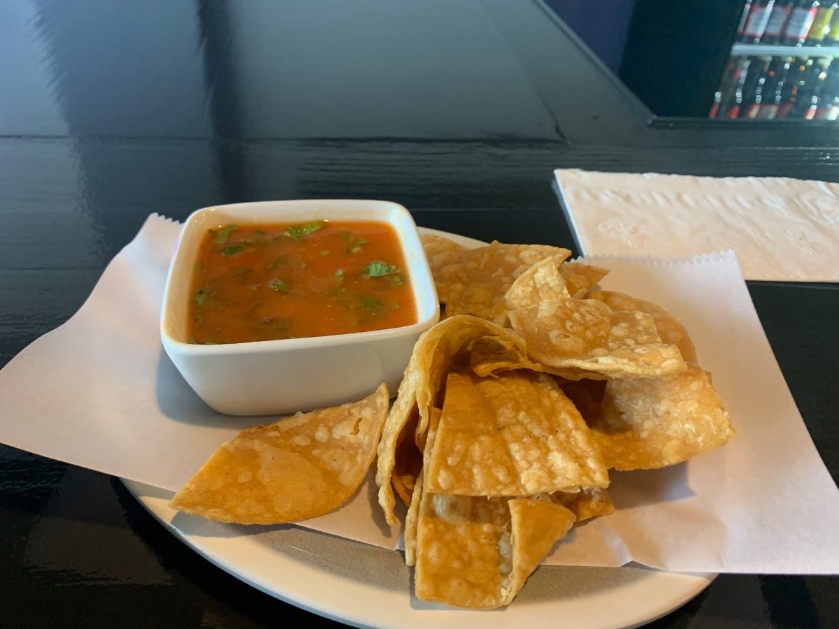 Azul Celeste Bar & Grill is located in downtown Joliet, across the street from the Will County Government Office Building. The address is 307 N. Chicago St.