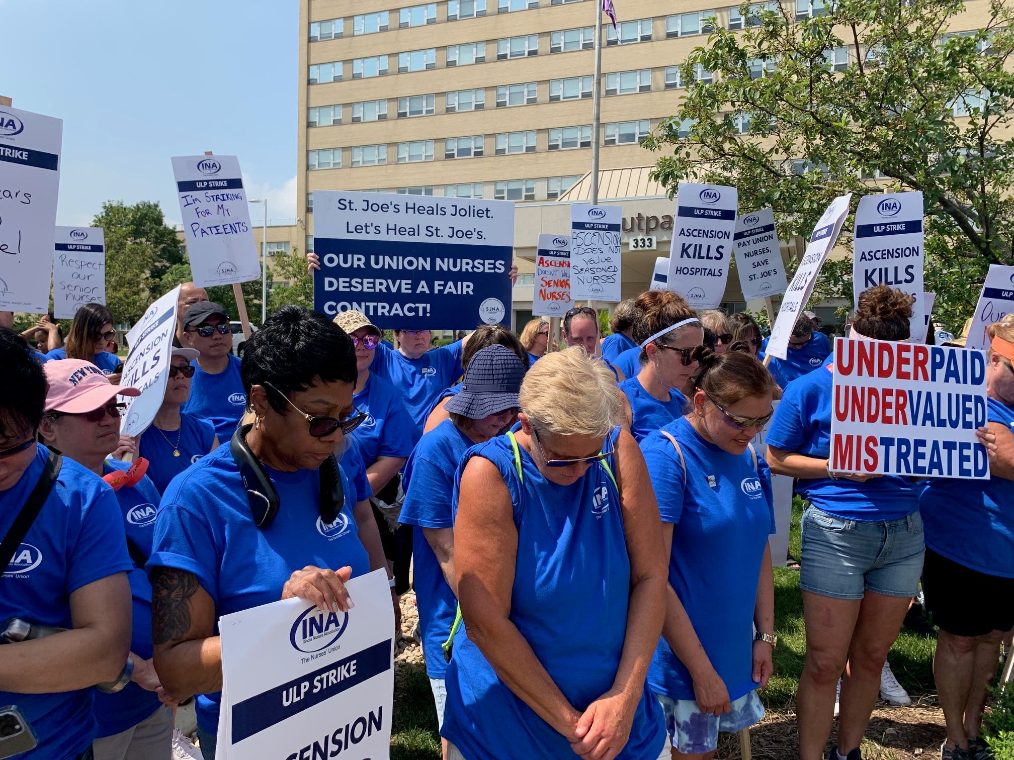STRIKE: Nurses At Ascension St. Joe's Hospital Announce Strike Dates ...