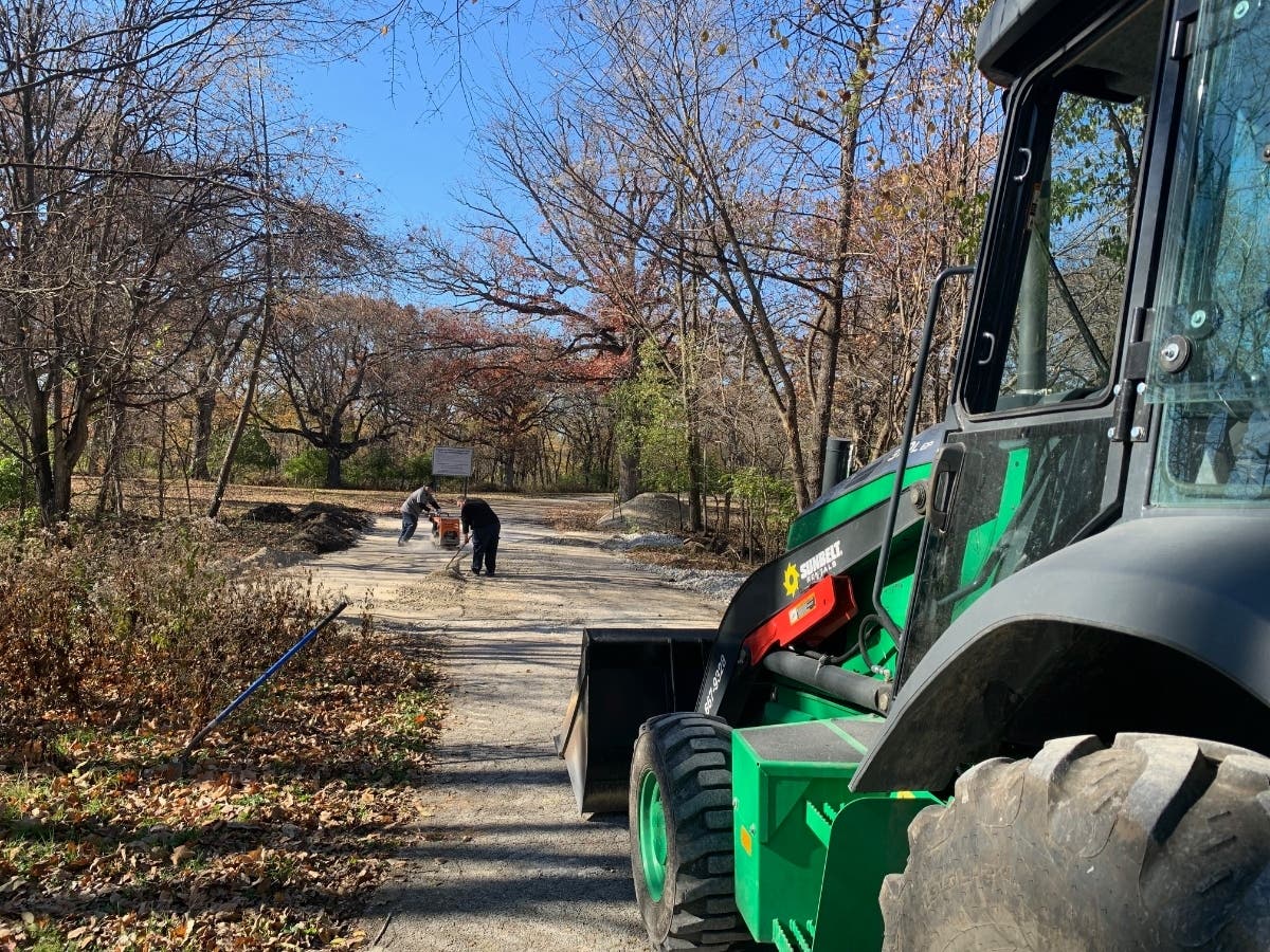 Woodlawn Cemetery's New Road, Bridge Gets Built Photos Joliet, IL Patch