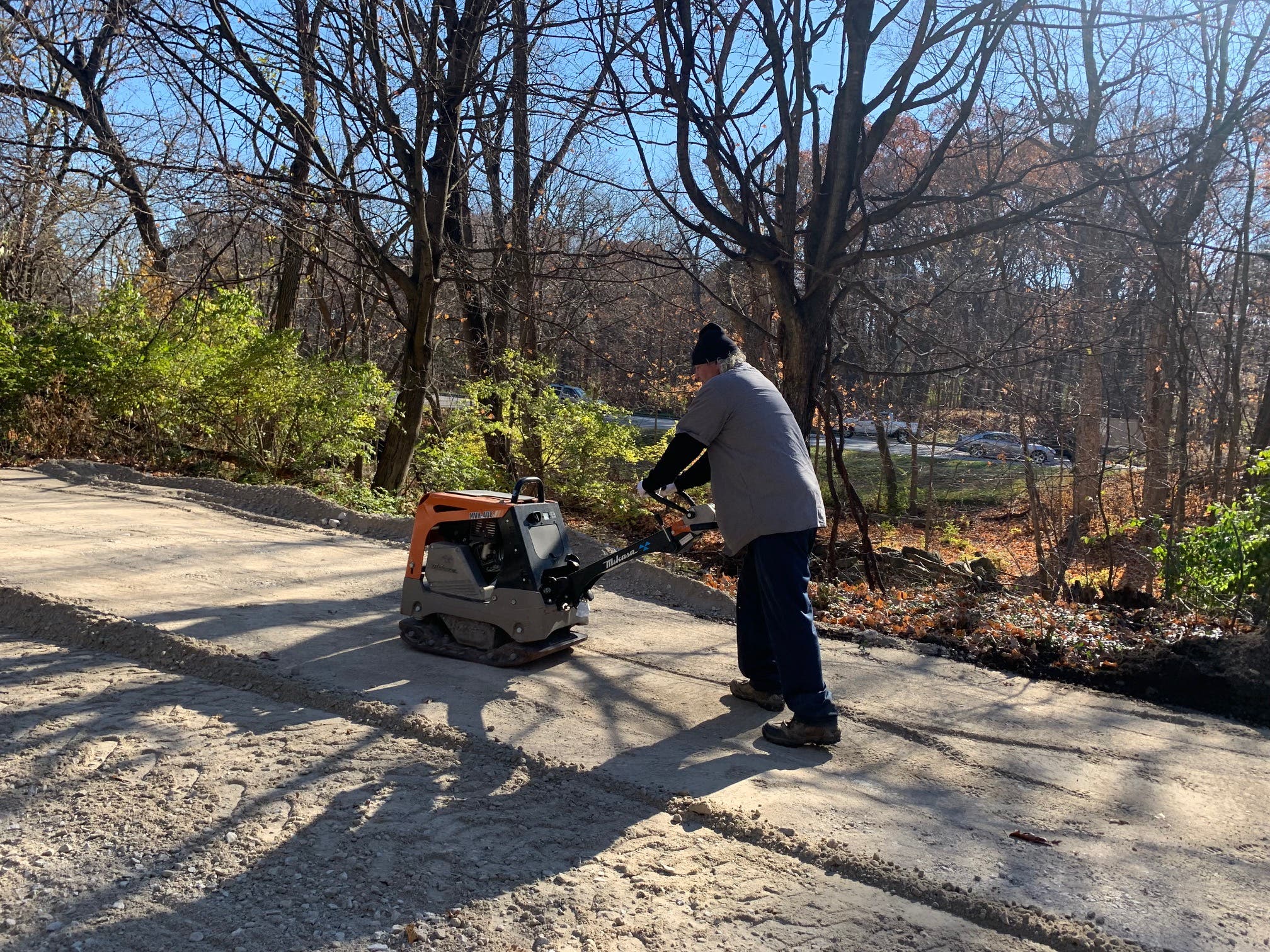 Woodlawn Cemetery's New Road, Bridge Gets Built Photos Joliet, IL Patch