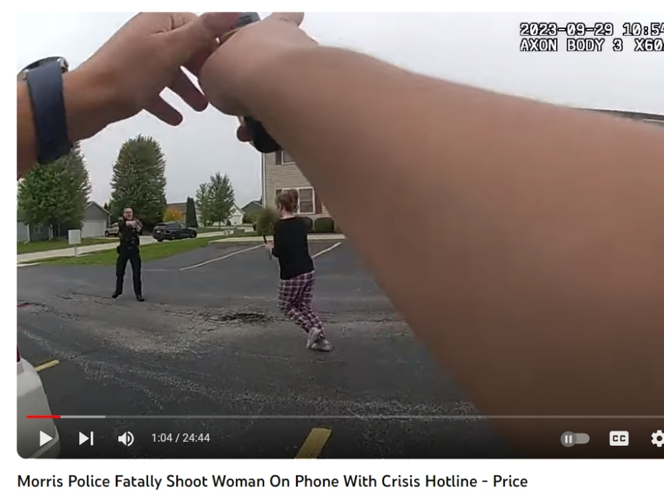 Morris Police Officers Casie Price and Nick Pampinella are co-defendants in a federal lawsuit filed by relatives of Alivia Schwab. Pampinella killed the Morris woman in her apartment parking lot on Sept. 29 after Officer Price did not deploy her Taser. 