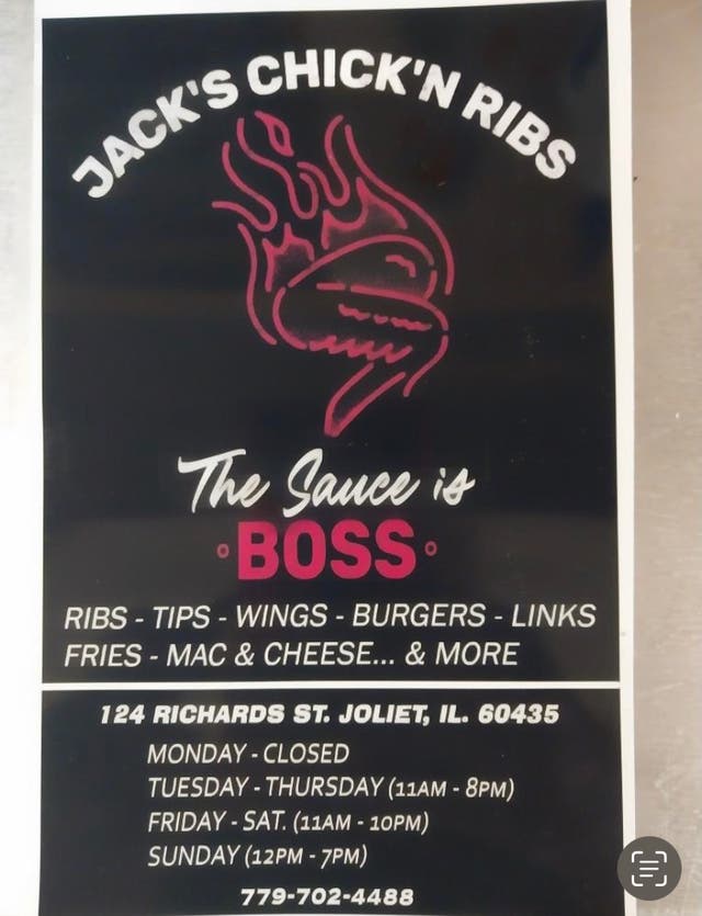 Jack's Chick' N Ribs Opens: Pulled Pork, Brisket, Beef Hot Links, Etc ...