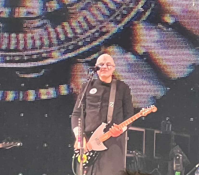 Billy Corgan of the Smashing Pumpkins was born in 1967 and he's from Elk Grove Village. Drummer Jimmy Chamberlin is from Joliet. 
