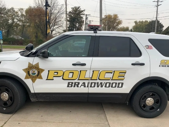 Braidwood police said David Brandon of Wilmington refused to comply with the officers' commands and resisted arrest. An officer deployed a Taser to incapacity Brandon, and he was taken into custody.