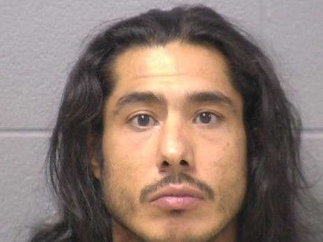 Eric Sanchez, 35, comes from the 3400 block of Joliet's Waterford Drive. He also spent time in the jail in 2023 and 2020. 