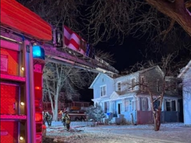 The initial crews remained on the scene for about one hour. 