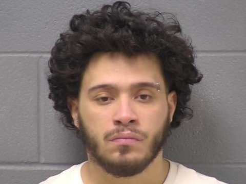 Justin Salas, 29, comes from the 200 block of Joliet's First Avenue. This is his 2025 mugshot. His latest mugshot is at the bottom of the story. 