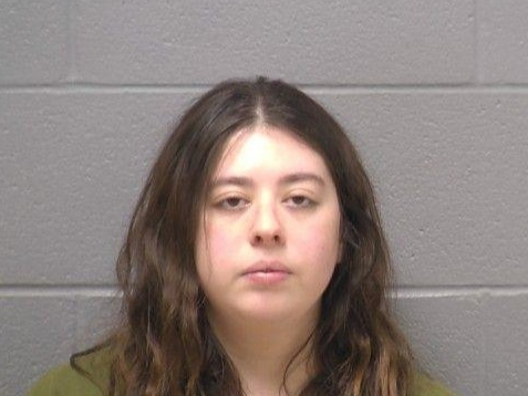 Marissa Wampole, 22, comes from the 4900 block of Plainfield's Courtland Circle. After being accused of tossing raw eggs and salsa on a Channahon man's driveway, she will remain in Will County's Jail under the SAFE-T-Act. 