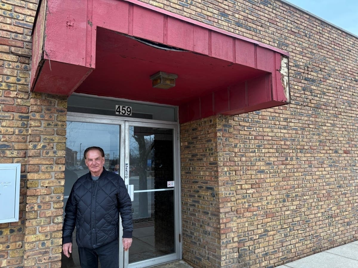 John Bays has purchased the former Tezak's Funeral Home on Joliet's North Ottawa Street and he's remodeling the building to attract as many as five retail businesses. 