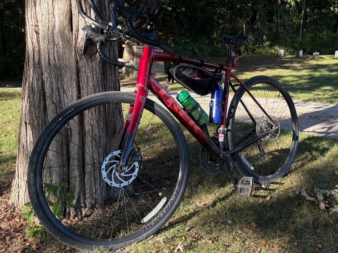 The bicyclist was transported to St. Joseph Medical Center by the Joliet Fire Department with serious but non-life-threatening injuries.