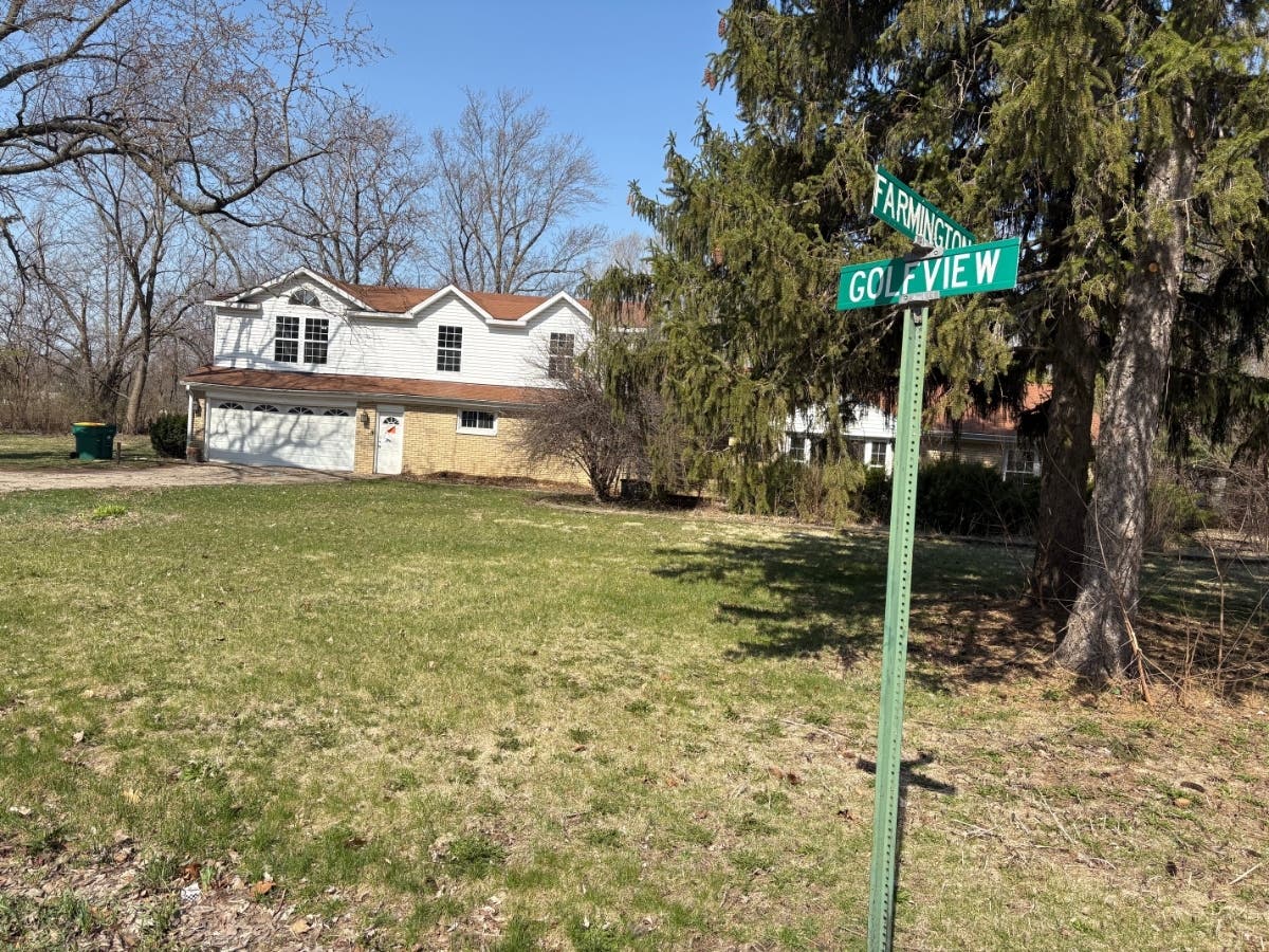 This Joliet house at 2561 Golfview Drive in the Crystal Lawns subdivision has been declared unfit for human occupancy by Will County government officials.