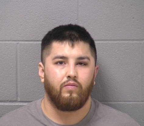 A resident of the 1200 block of West Jefferson Street, 26-year-old Alexander Zavala of Joliet is charged with aggravated battery, aggravated discharge of a gun, aggravated unlawful possession of weapon and domestic battery.