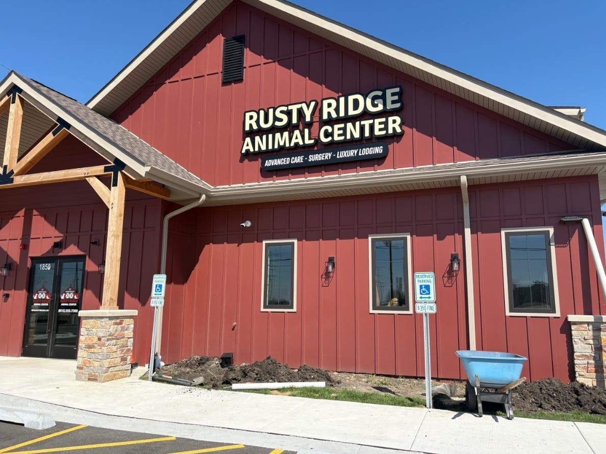 Rusty Ridge Animal Center moved from rural Minooka to Shorewood, opening this veterinary clinic along Route 52 and Wynstone Drive on Dec. 15. The address is 1850 West Jefferson Street. 