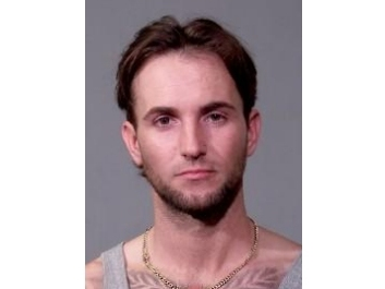 Tyler Jensen, 32, of Rockdale was charged with battery and obstructing a peace officer.