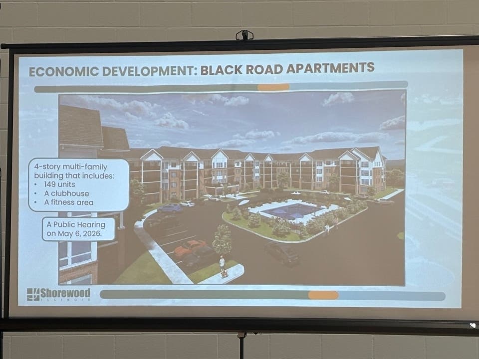 Black Road Apartment Project Revealed By Shorewood Mayor CC DeBold At His State Of Village Speech 