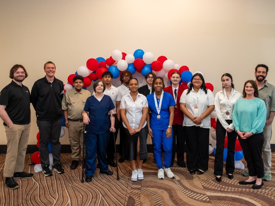 Joliet Township High School extends its congratulations to all student competitors and their advisors, and recognizes their dedication, preparation and achievement. This is the Joliet West group. 