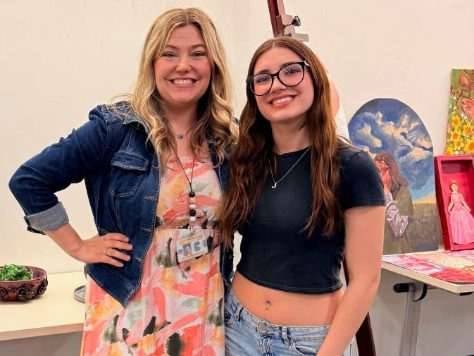 Nyssa Grzyb was selected from a field of 16 finalists chosen by School Specialty from hundreds of nominations submitted by students, parents, administrators, teachers and community members.