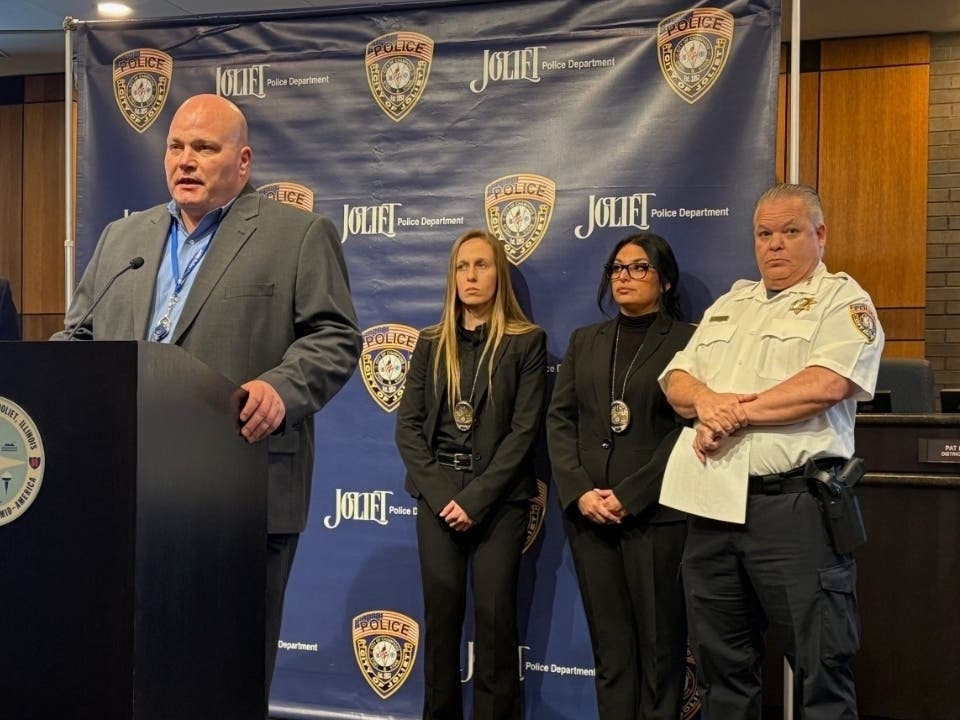 For the second week in a row, the Joliet Police Department has conducted a press conference. 