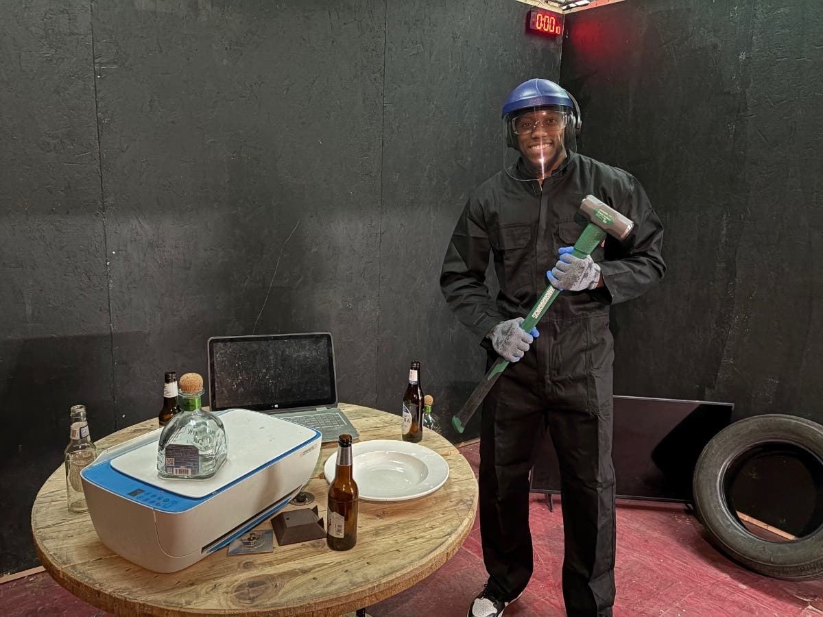 Tyrell Hundley's Rage Cage Opens Next Week In Joliet's Downtown: 'Break It, Release It, Reset'