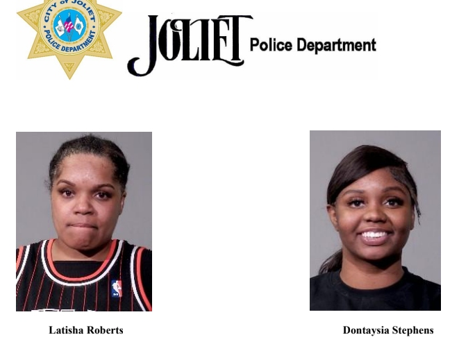 During the incident, officers saw a woman, later identified as 29-year-old Dontaysia Stephens of Joliet, strike a man in the face, police spokesman Dwayne English said.