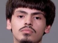 Andrew Anguiano, age 19, was placed into custody without incident and charged with aggravated domestic battery.