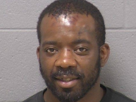 Prosecutors indicated that Makhi Jones, 32, was convicted in 2022 of aggravated battery to a police officer and was sentenced to three years of prison for that crime.