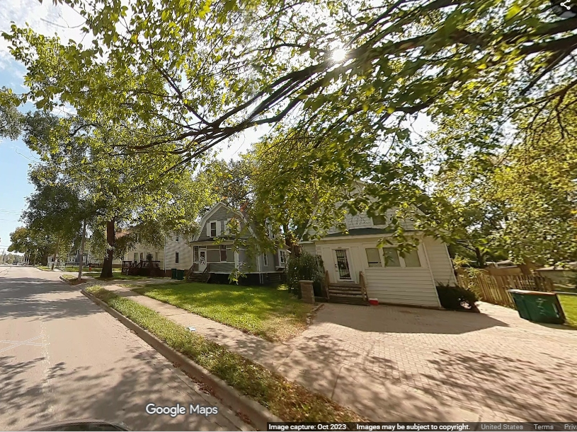 The house in question is located in the 700 block of Joliet's East Washington Street. 