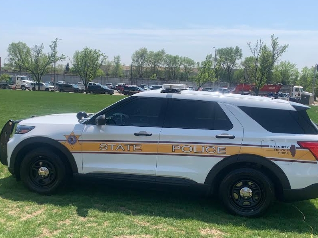 The driver was airlifted to a regional hospital and pronounced dead, Illinois State Police confirmed.
