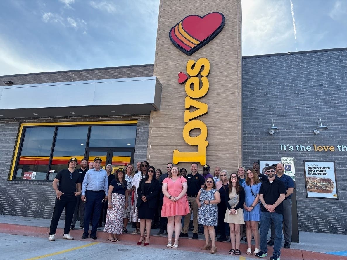 It took eight years to get to this point, but the city of Joliet finally has its new Love's Travel Stop built and open for business. It's at Interstate 80 and Briggs Street. 