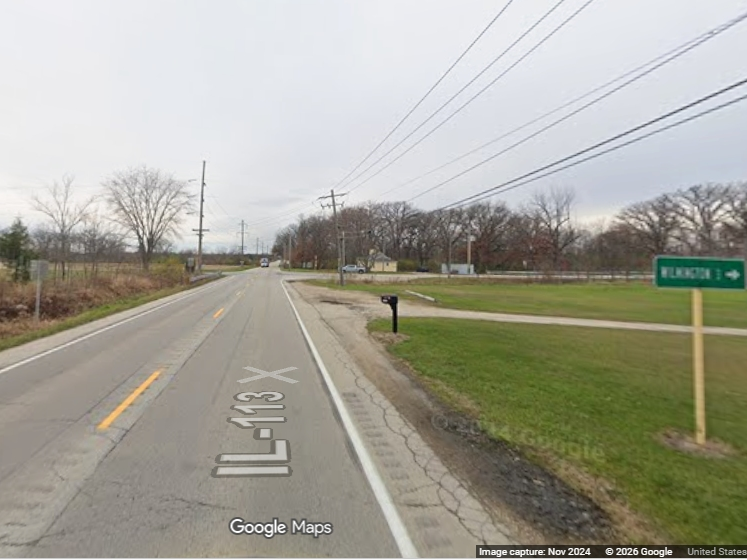 This stretch of Route 113 where the crash happened is a few miles from Wilmington. Braidwood's first responders arrived at the emergency.